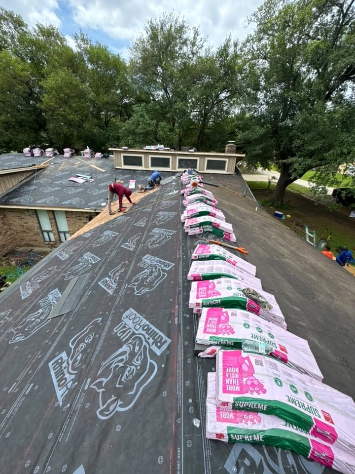 total reroof project